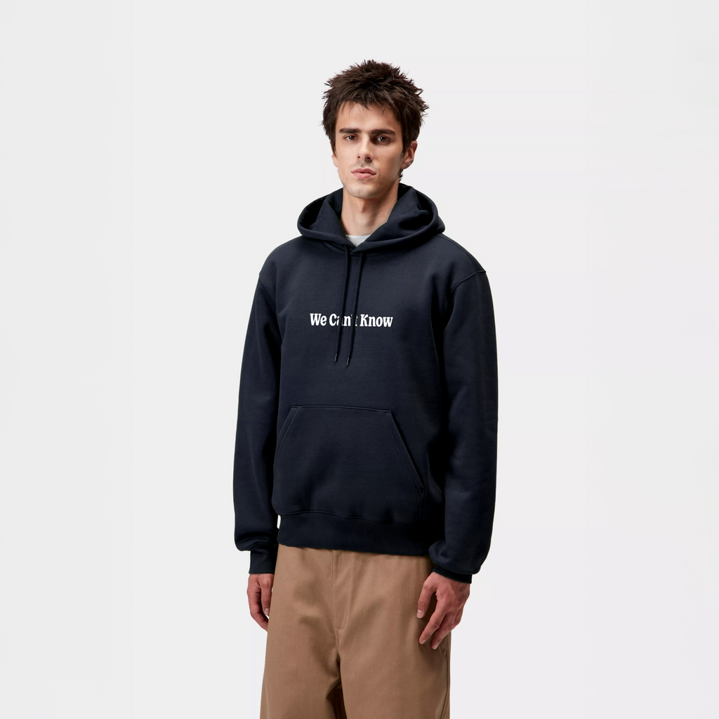 We Can't Know - Navy Hoodie