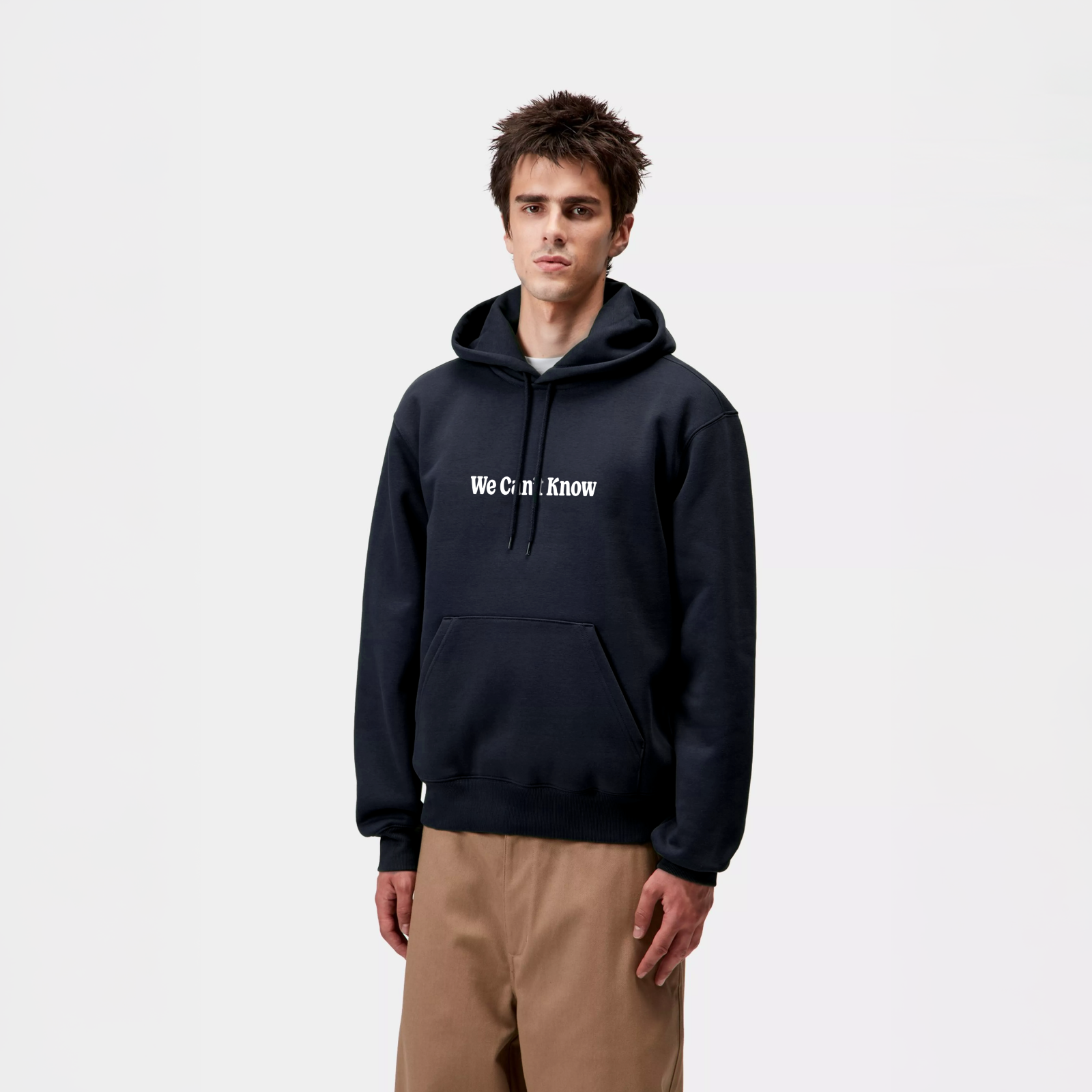 We Can't Know - Navy Hoodie