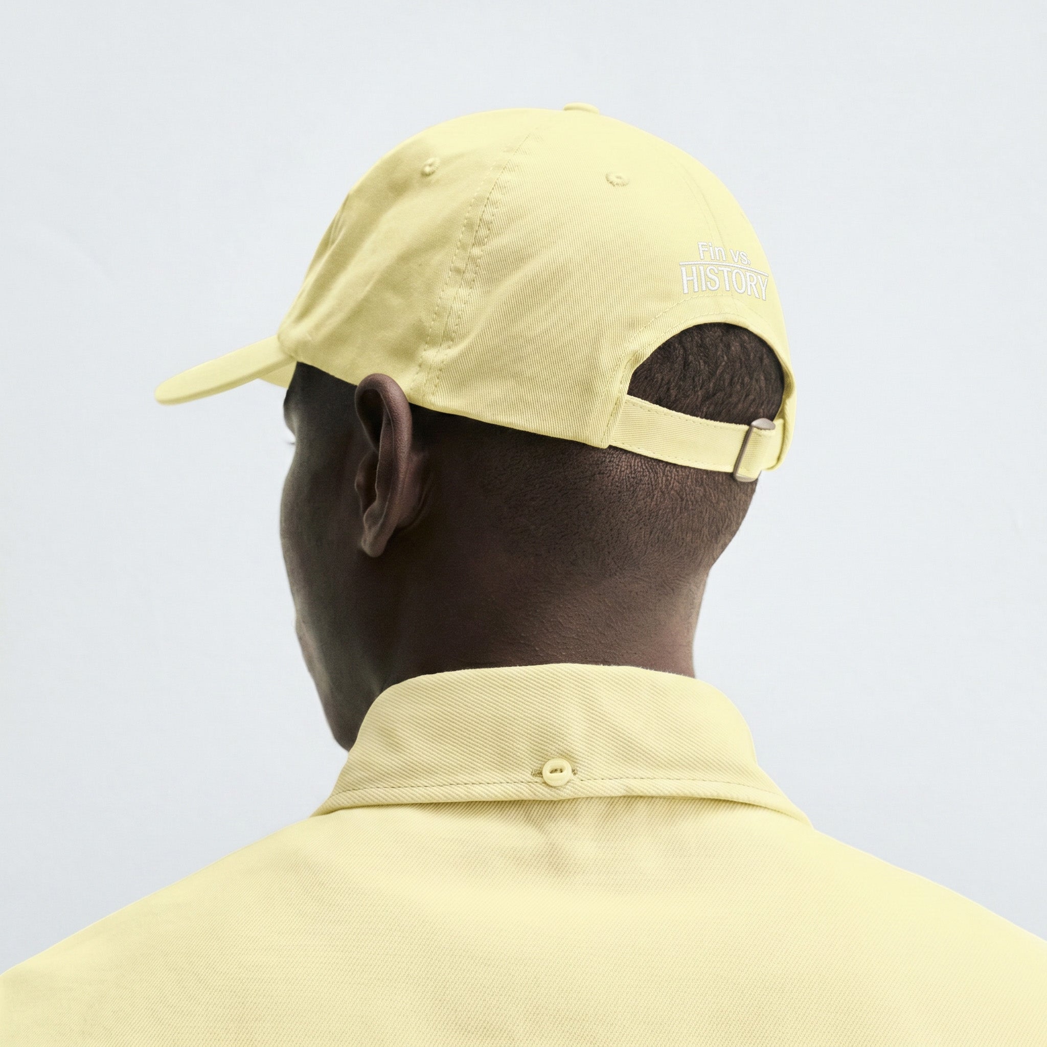 We Can't Know Pastel Lemon Cap