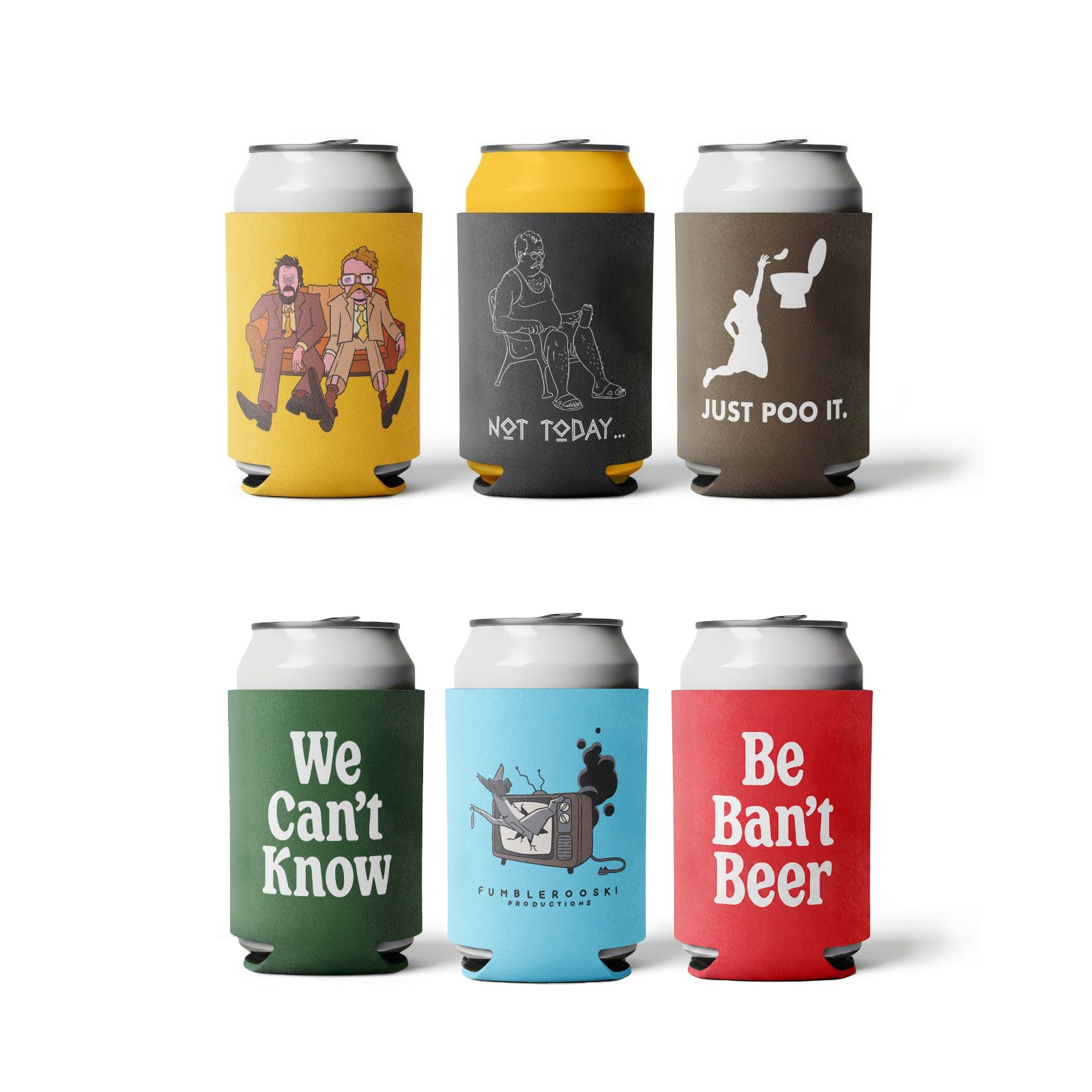 Beer Can Cooler 6 Pack - PATREON EXCLUSIVE